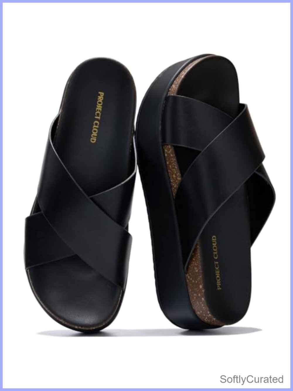 Project Cloud Women's Platform Sandals Slip On Water Resistant